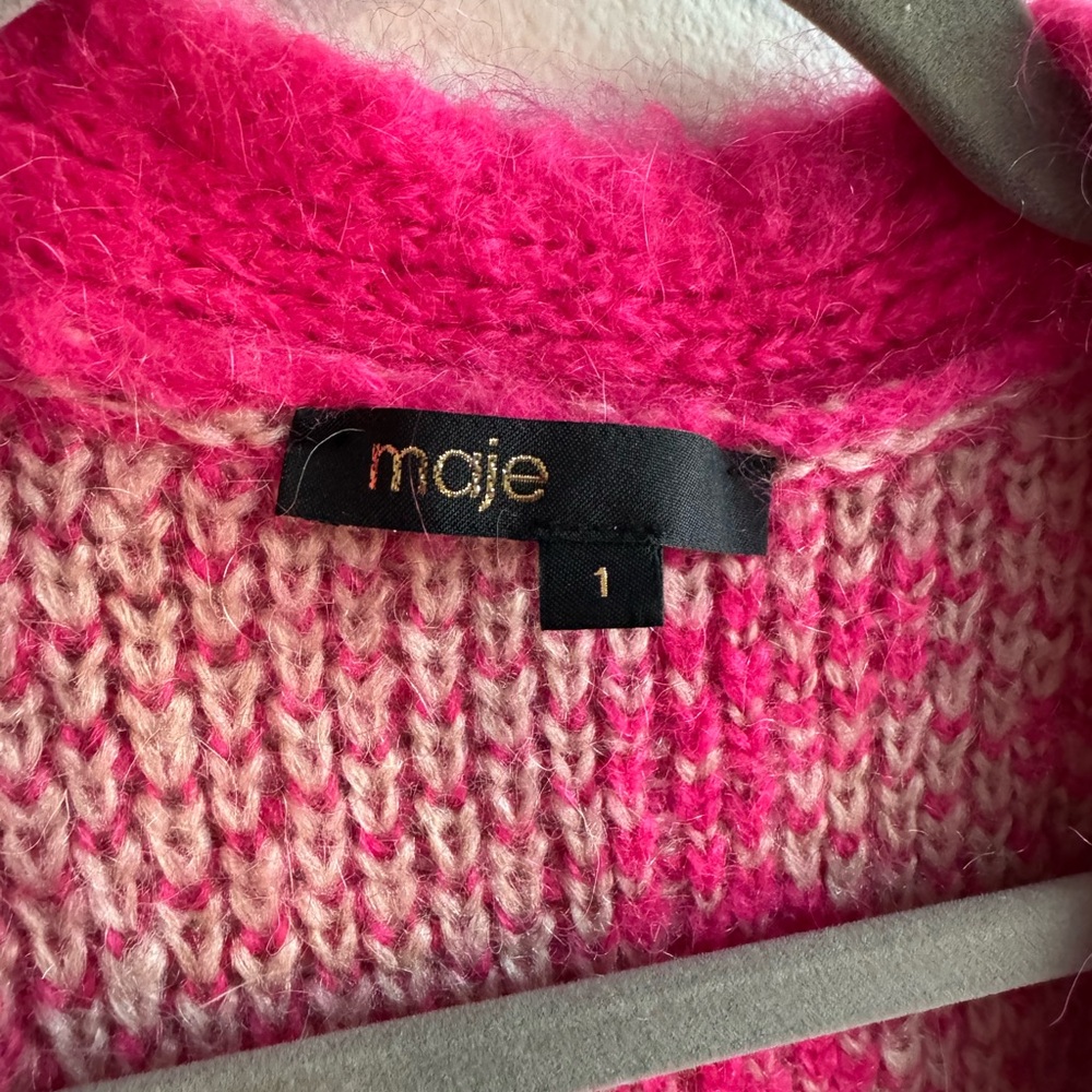 Maje My Llama Cardigan Sweater. Size 1. Excellent condition - Picture 6 of 6